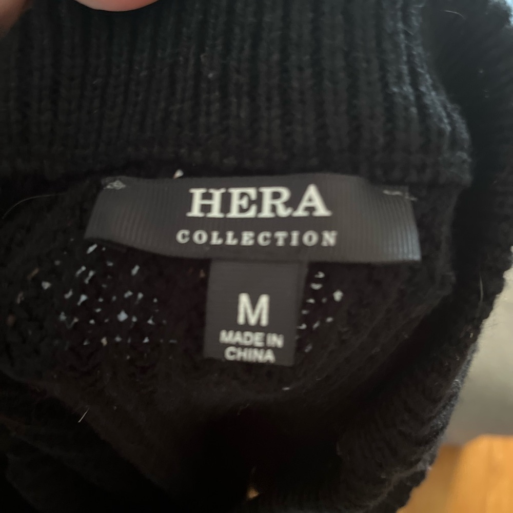Hera Collection Elegant Black Sweater skirt